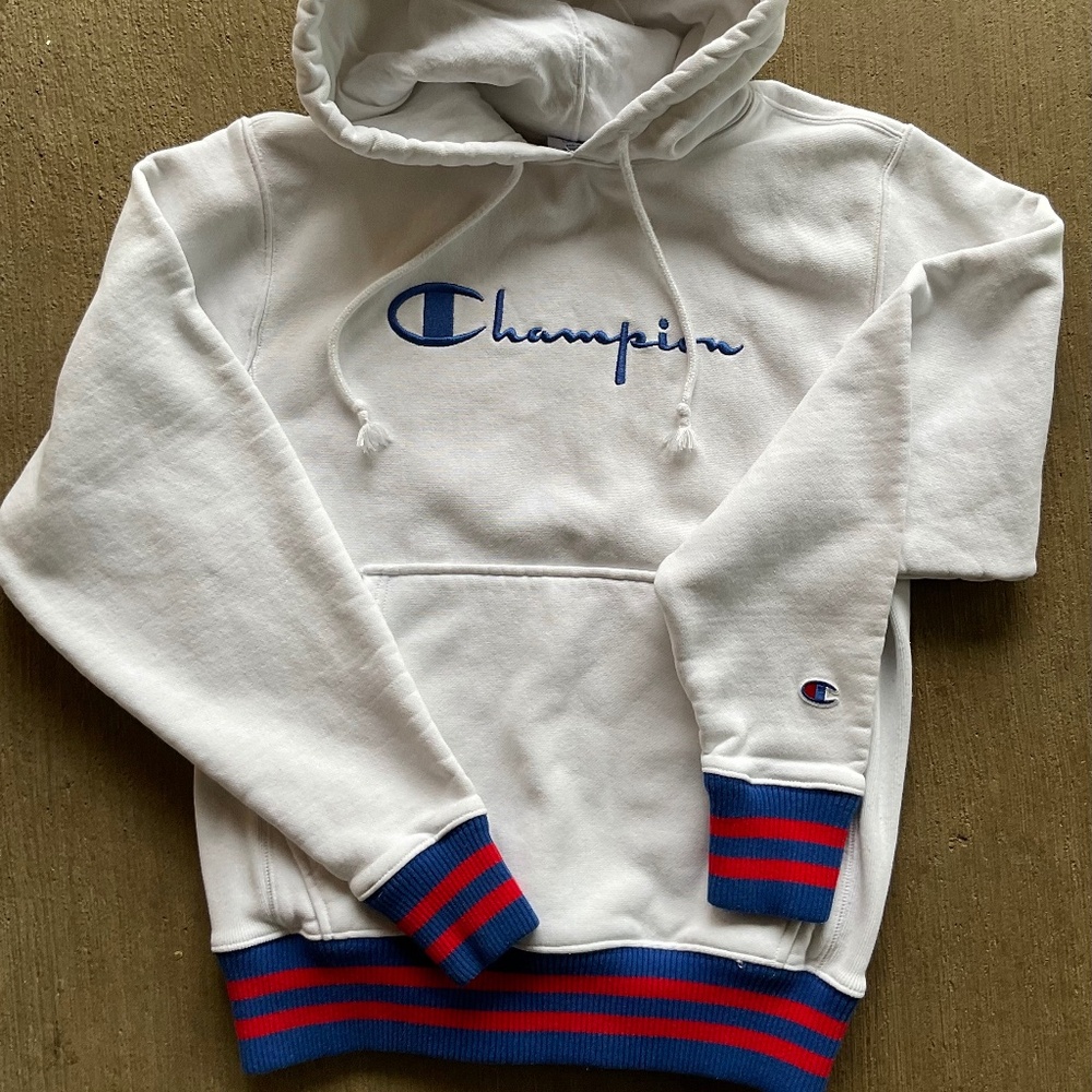 Champion Sweatshirt Hoodie reverse weave Sz. Small